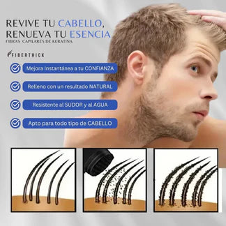 Toppik™ – Fibra Capilar 3 en 1: Instantáneo, Natural y Duradero