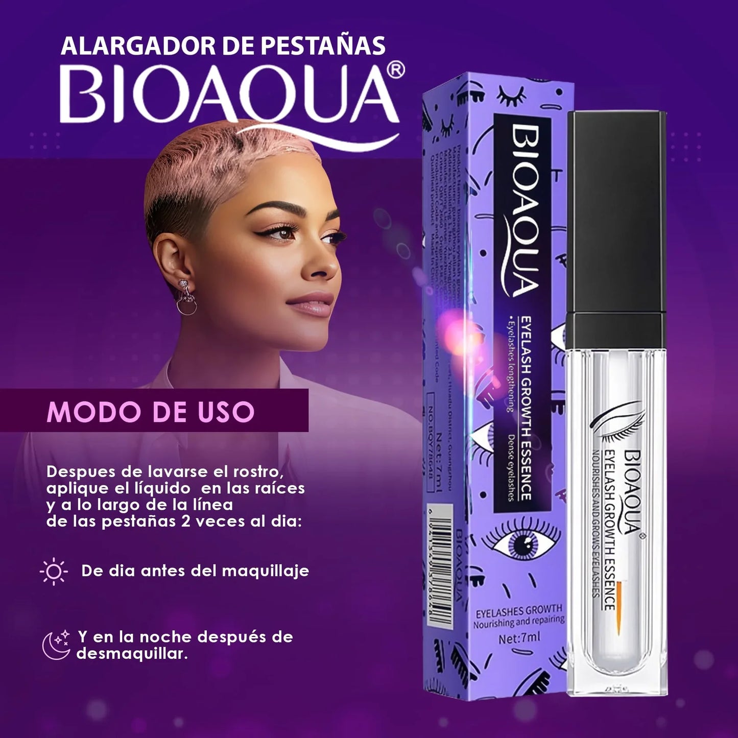 Serum para pestañas - Bioaqua® ORIGINAL