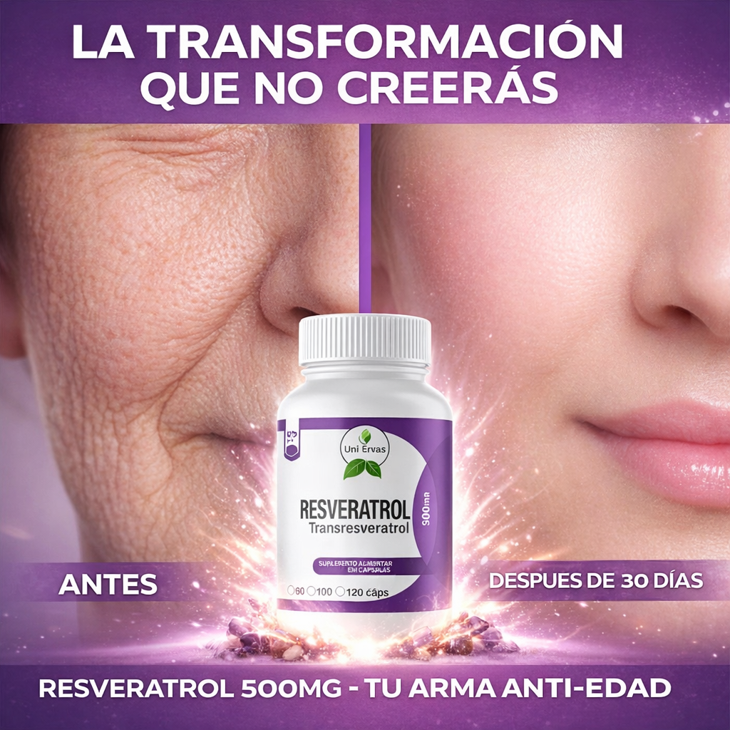 Resveratrol Vital® ORIGINAL – Formula Avanzada + eBook de Regalo