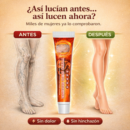 RevivaVein® | Crema para Várices + eBook de Regalo