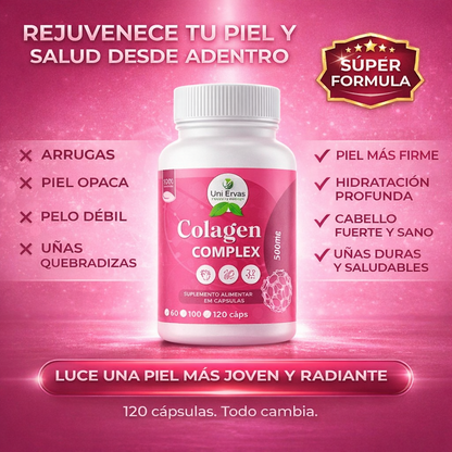 Colagen Complex 7 en 1™ Original – 60 Capsulas + eBook de Regalo