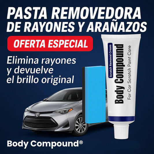 Body Compound® 15g | Pasta Removedora de Rayones y Arañazo