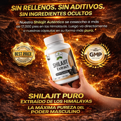 Hercules Shilajit® ORIGINAL - Fórmula Mejorada 6 en 1