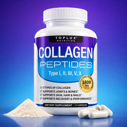 Collagen Peptides Hidrolizado - 5 en 1 Original + eBook de REGALO