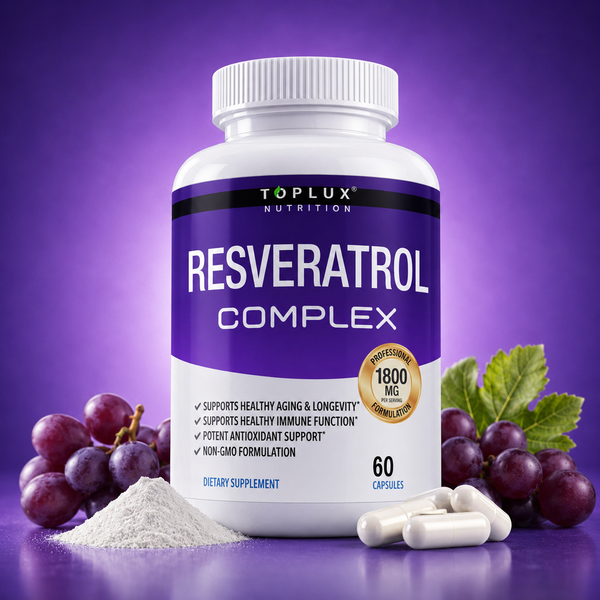 Toplux Nutrition® Resveratrol + eBook de REGALO
