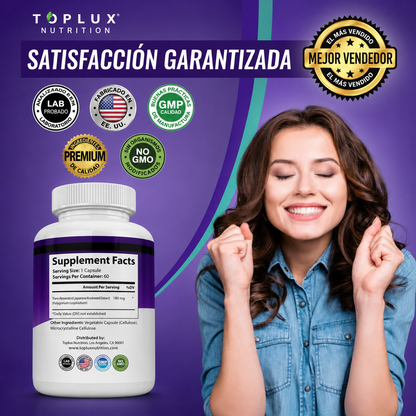 Toplux Nutrition® Resveratrol + eBook de REGALO