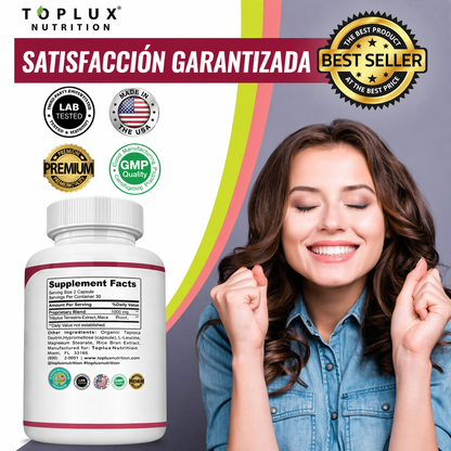 Toplux Nutrition® Organic Beet Root + eBook de REGALO