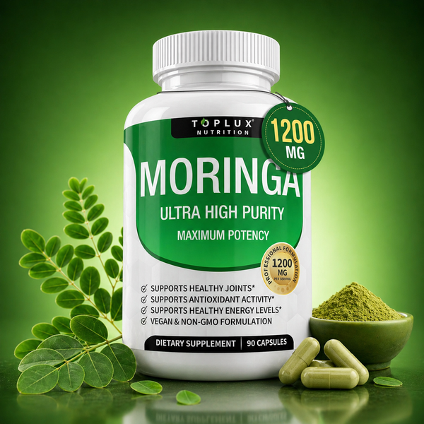 Toplux Nutrition® Moringa 1200Mg + eBook de REGALO