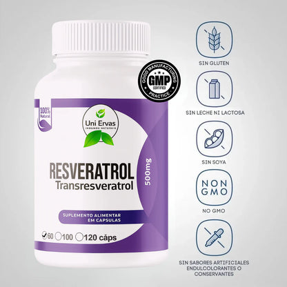 Resveratrol Vital® ORIGINAL – 60 Cápsulas
