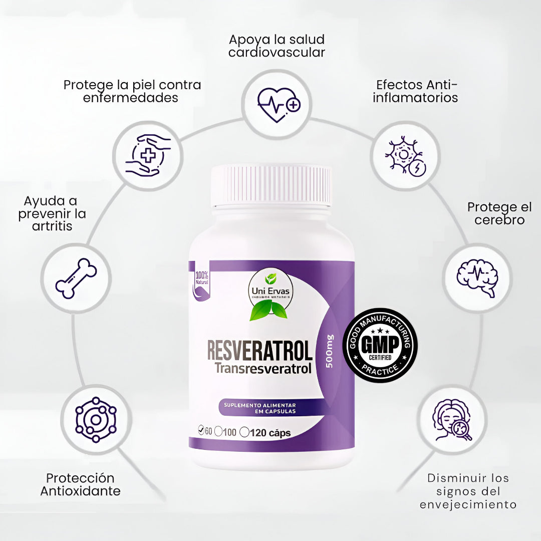 Resveratrol Vital® ORIGINAL – 60 Cápsulas
