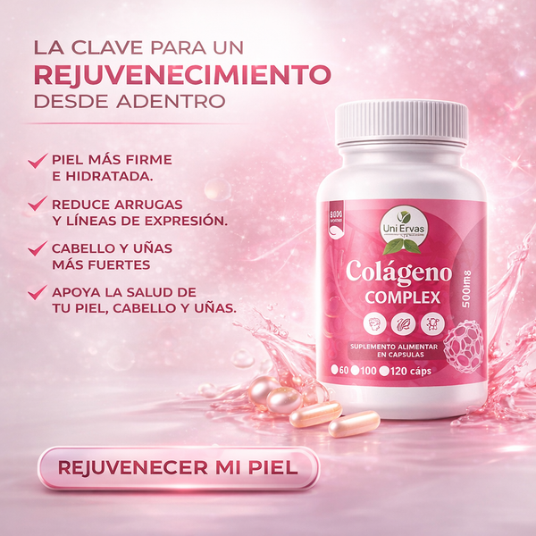 Colagen Complex 7 en 1™ Original – 60 Capsulas + eBook de Regalo