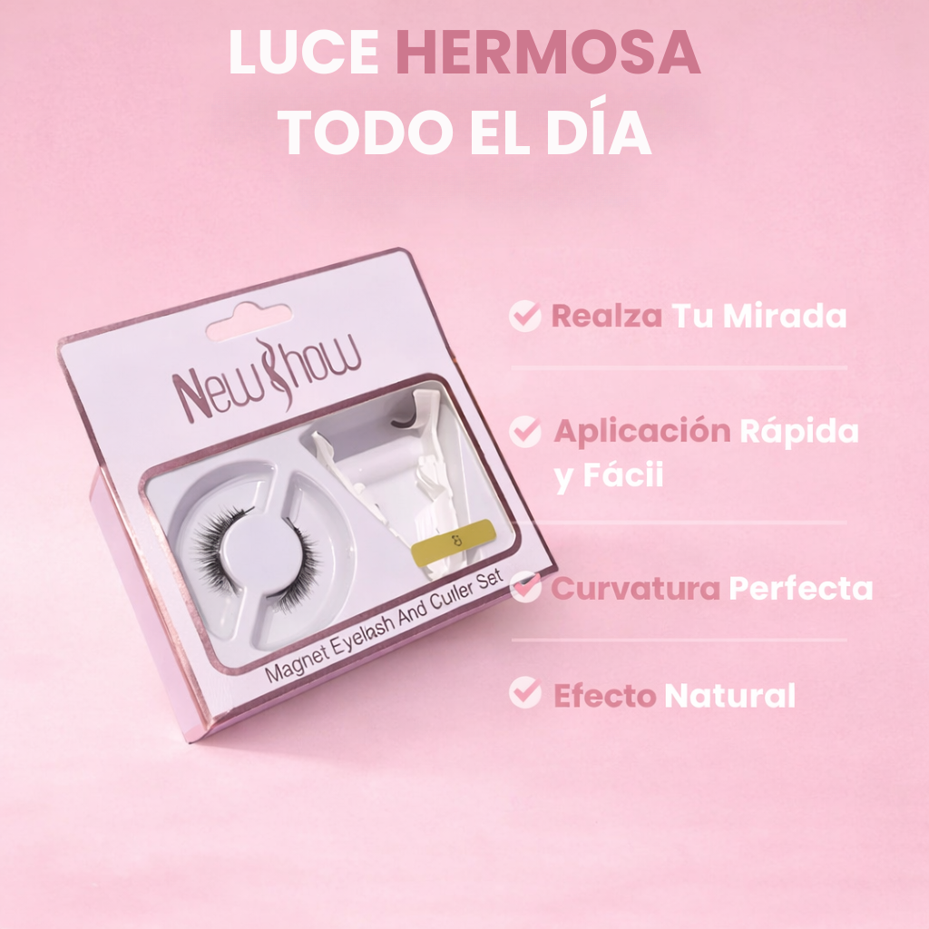 Kit Pestañas Magnéticas® - Look Profesional al Instante